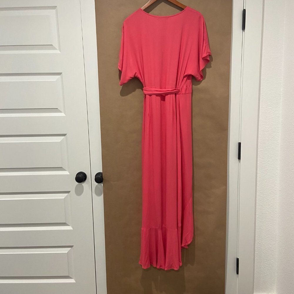 Young Fabulous & Broke High-Low Ruffle Wrap Dress Size XS - Picture 8 of 8